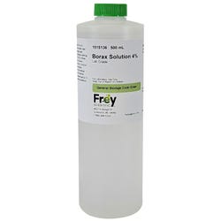 Frey Scientific Sodium Borate, 500 mL, Lab Grade 1515136