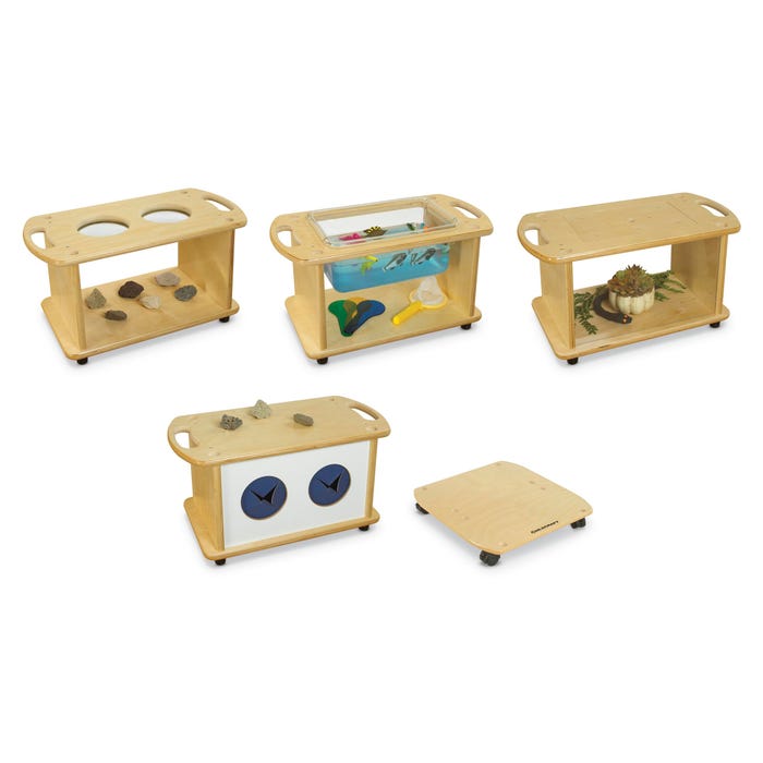 Childcraft Mobile Stacking Science Modules, Set of 4