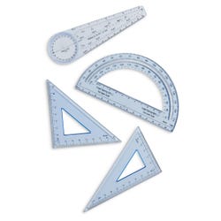 SI Manufacturing 5-in-1 Compass Geometry Set, Set of 4 Pieces