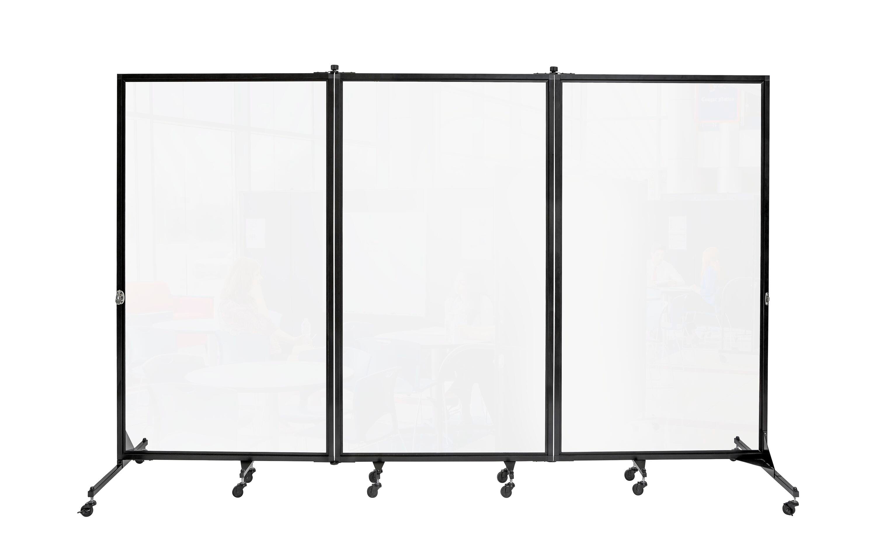 Screenflex Clear Room Dividers, Item Number 2039316