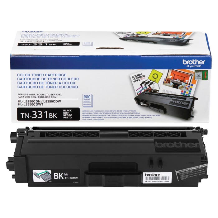 Brother TN331BK Ink Toner Cartridge, Black