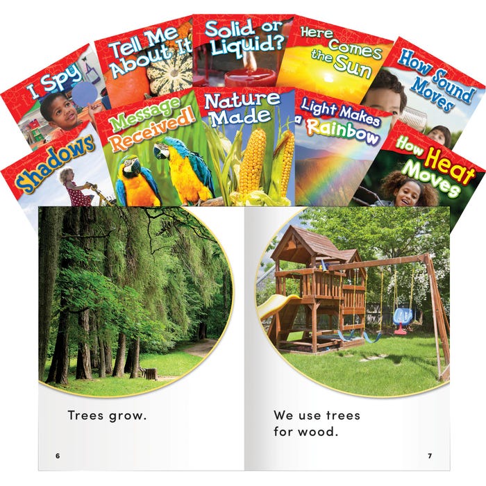 Teacher Created Materials Let's Explore Physical Science Grades K to 1, Set of 10