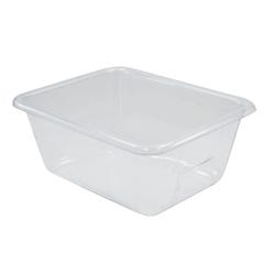 Shirley K's T-134 Storage Bin, 14-1/2 x 11-1/2 x 6-1/4 Inches, Clear