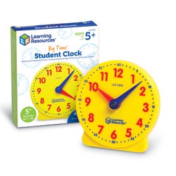 Learning Resources Big Time Learning Clock, 5 Inches 347051