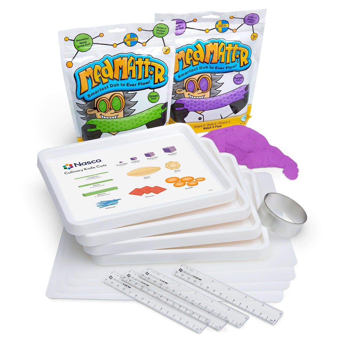 Nasco Culinary Knife Cuts Practice Kit 2218535