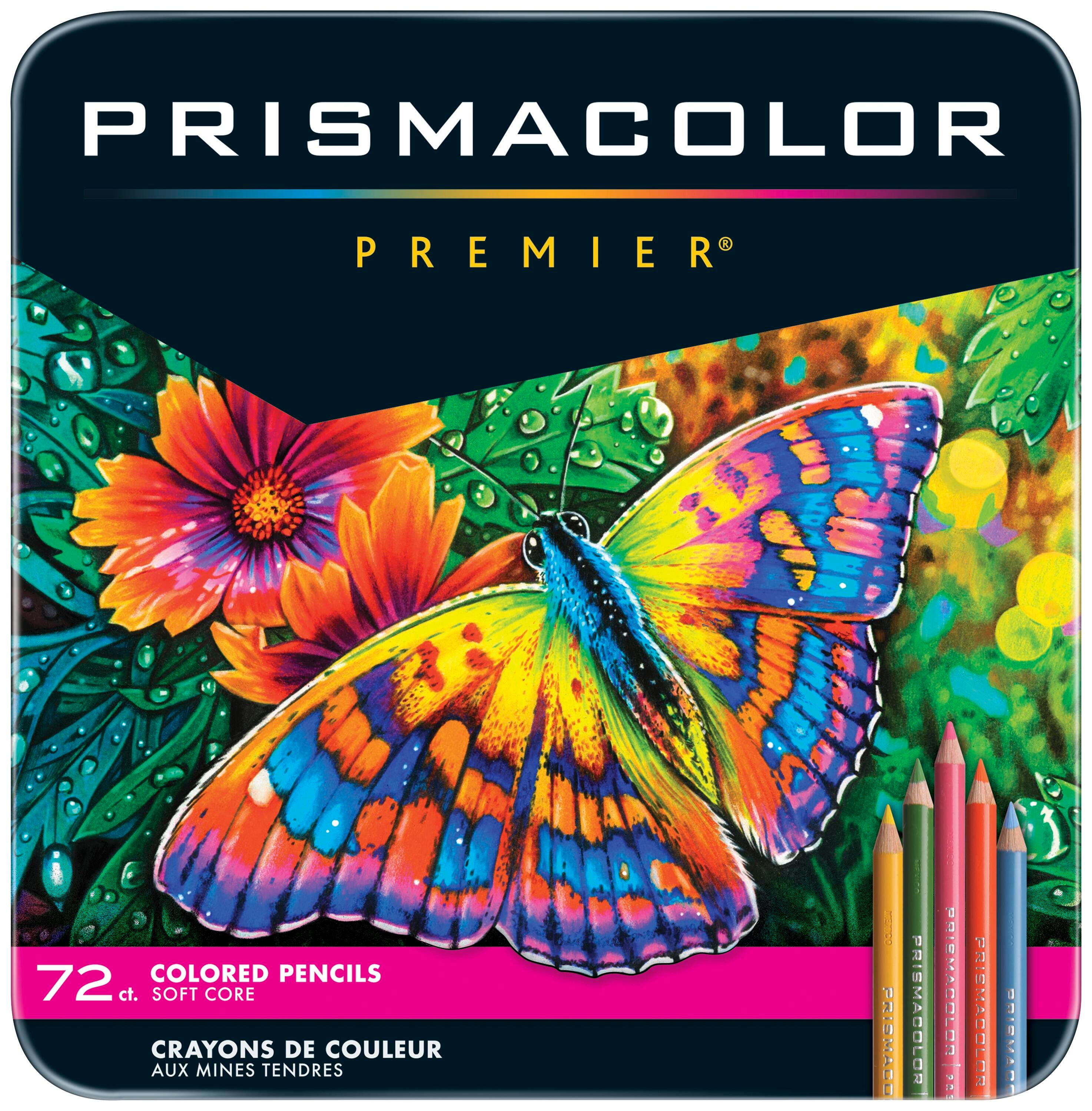 Image for Prismacolor Premier Soft Core Colored Pencil Sets, Assorted Colors, Set of 72 from School Specialty