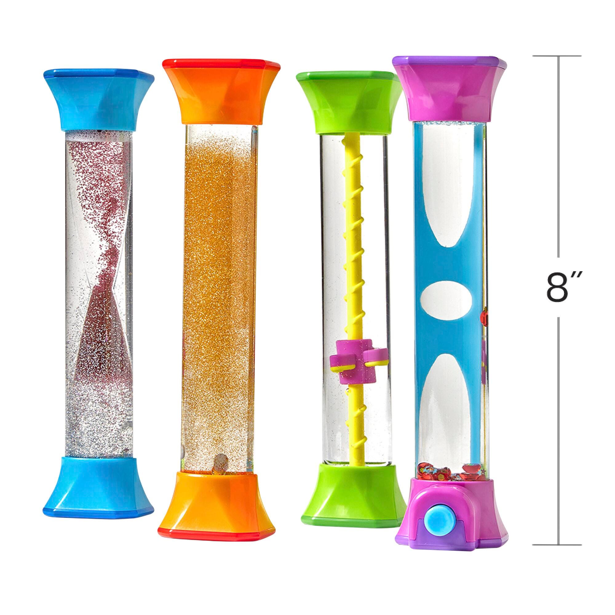 Hand2Mind Sensory Fidget Tubes, Set of 4, Item Number 2100848