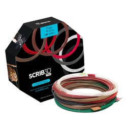 SCRIB3D Pro Filament Refill Box, 1.75mm, Assorted Materials, Set of 7