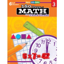Shell Education 180 Days of Math for Third Grade