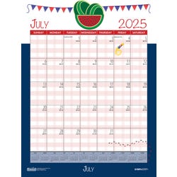 House of Doolittle, Recycled, Seasonal Academic Wall Calendar, July 2025-June 2026, 12 x 16-1/2 Inches 2150948