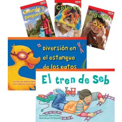 Image for Shell Education Teacher Created Materials Basic Concepts Books, Grades K to 2 , Set of 6, Spanish from School Specialty