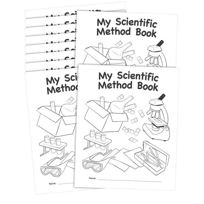 My Own Books My Scientific Method, 32 Pages, Pack of 10