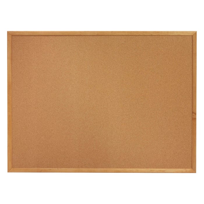 Lorell Bulletin Board, 72 x 48 Inches, Wood Frame, Cork