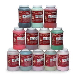 AMACO Low Fire Gloss Glaze, Assorted Colors, Opaque, Pint, Set of 12