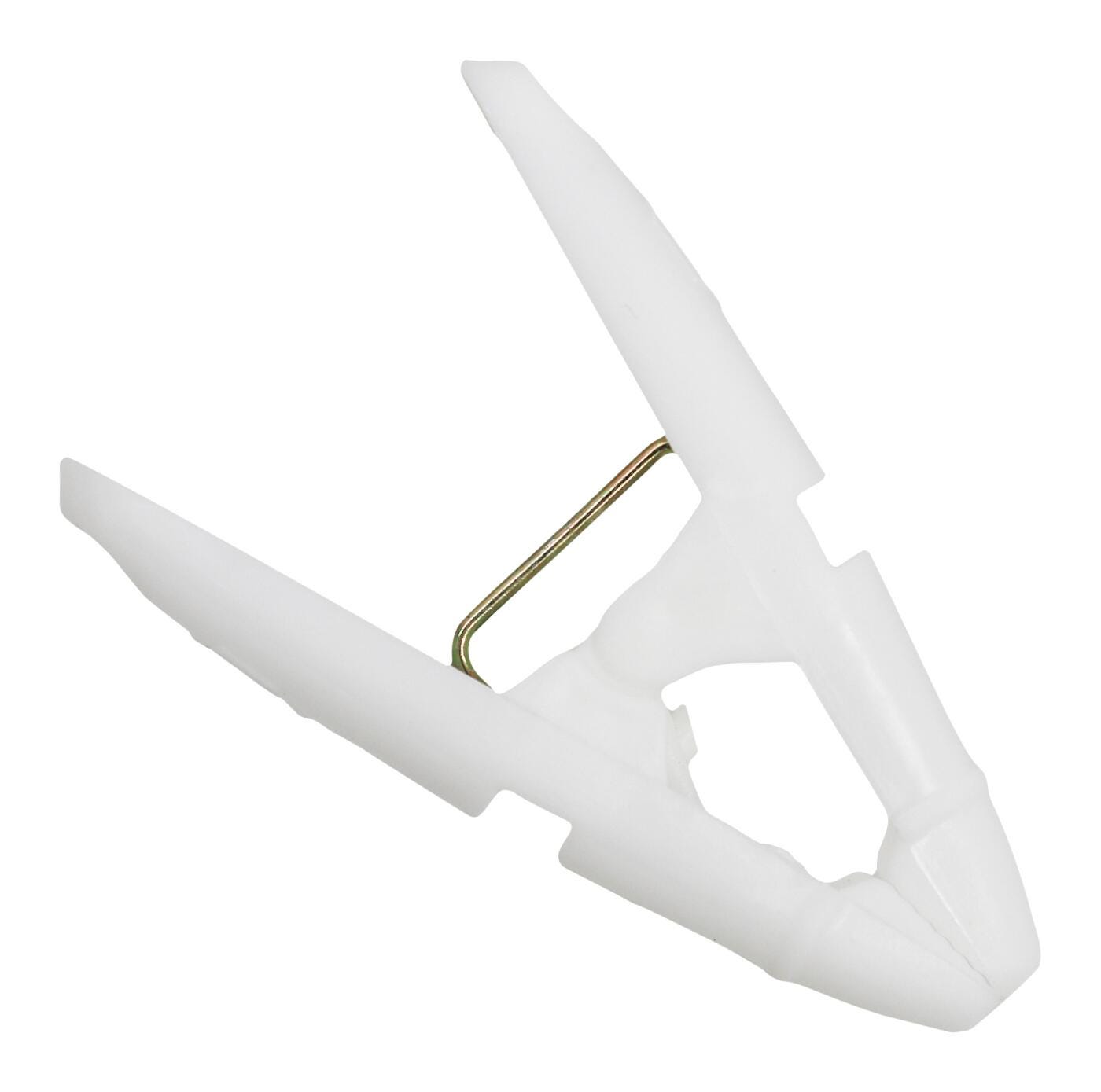 Surebonder Stikki Clips Grid Ceiling Hanglers Clothes Pin Clamps, White, Pack of 20, Item Number 2100828