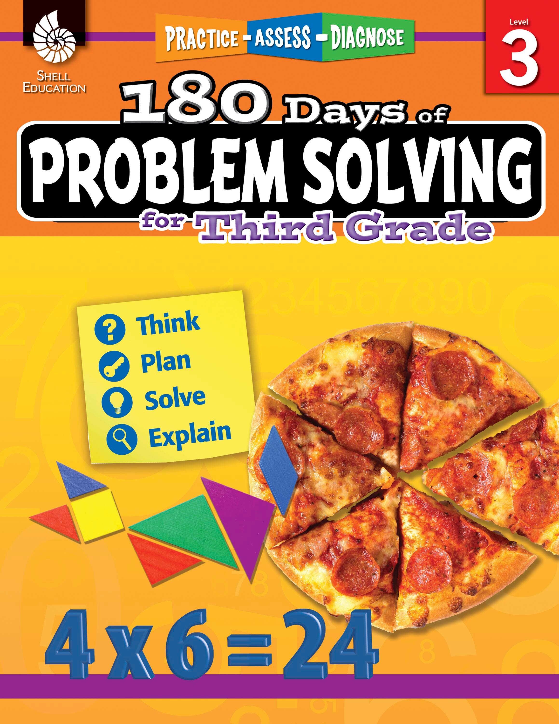 Image for Shell Education 180 Days of Problem Solving for Third Grade from School Specialty