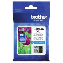 Brother LC3013C Ink Toner Cartridge, Cyan