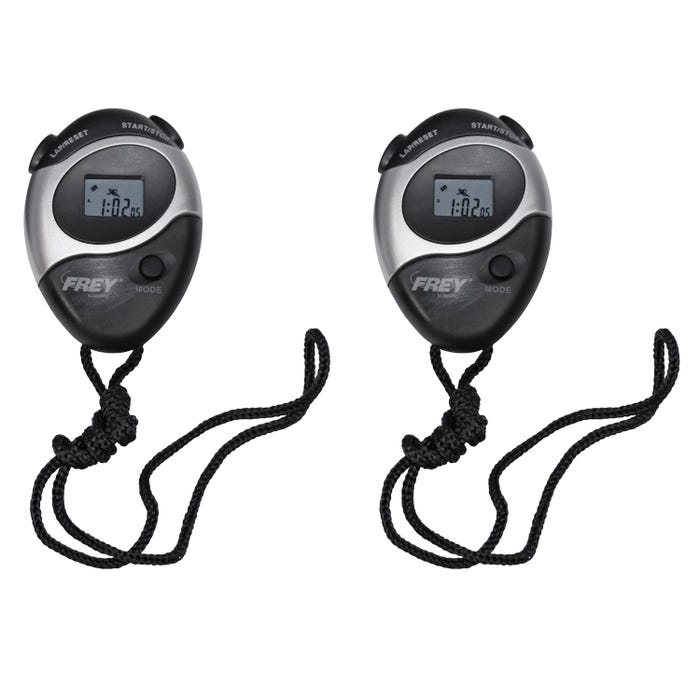 Frey Scientific Stopwatches, 100 Minutes, 1/100th Seconds, Pack of