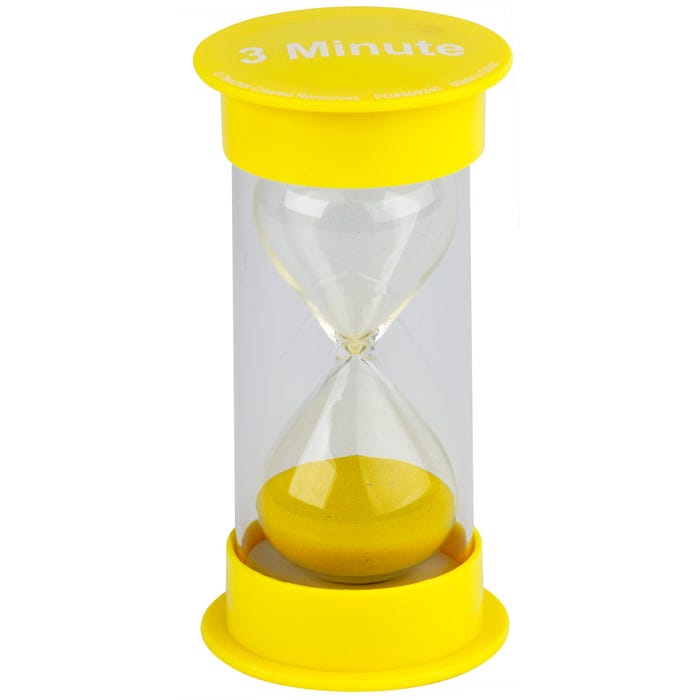 Teacher Created Resources Medium Sand Timer, 3 Minutes