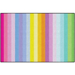 Schoolgirl Style Vertical Rainbow Stripes, Rectangle 4002518