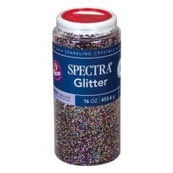 Spectra Arts & Crafts Glitter, Multi-Color, 16 oz., 1 Jar 2153463