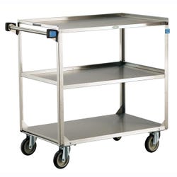 Lakeside Stainless Steel 3 Shelf Utility Cart, 21 X 35 X 37-1/4 Inches, 500-lb Capacity 2154281