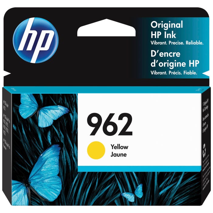 HP 962 Ink Cartridge, 3HZ98AN, Yellow