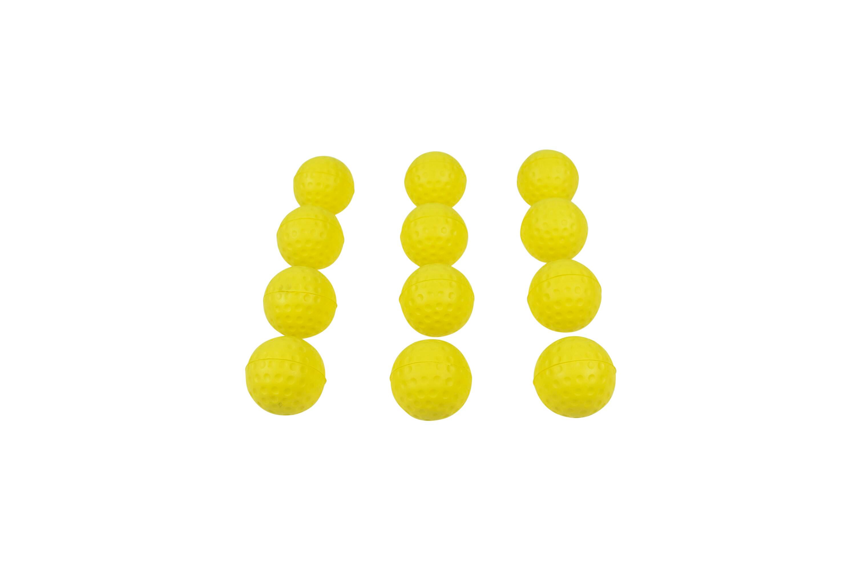 Sportime Safety Golf Balls, Yellow, Set of 12, Item Number 2089148