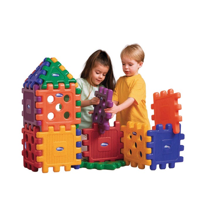 CarePlay Heavy Duty Grid Block Set, 48 Pieces