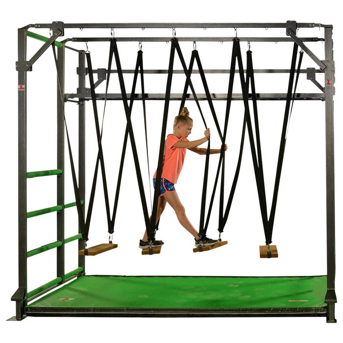 American Athletics G2N Wall Unit Obstacle Course, Package SS