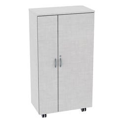 Fleetwood Designer 2.0 Wardrobe Cabinet, 4 Shelves, Garment Rod, Locking Door, Laminate Back 4001689