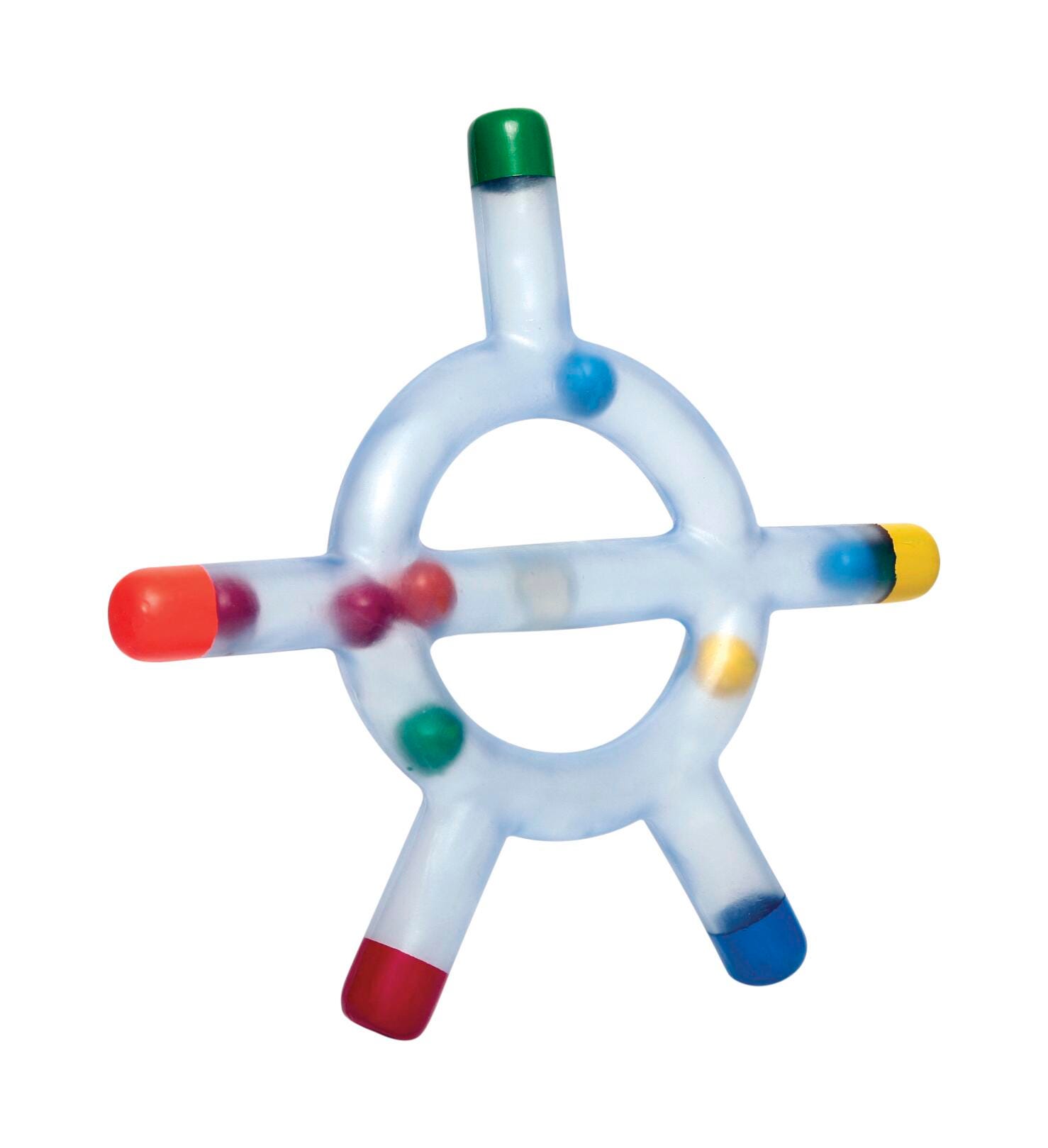 Abilitations Sensory FidgetWheel, 9-1/2 Inch Diameter, Vinyl, Multicolor, Item Number 1317998