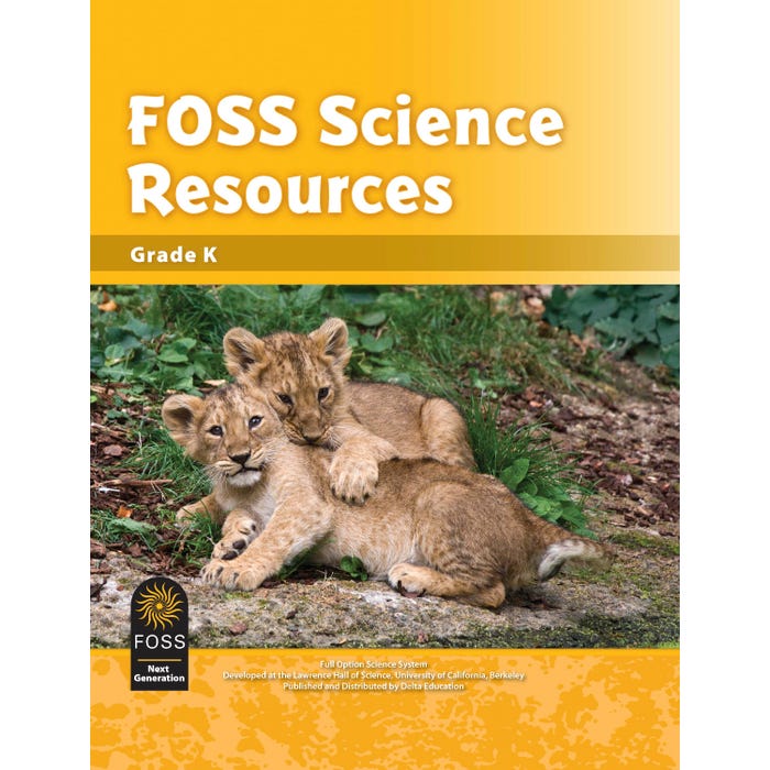 FOSS Next Generation Grade K Science Resources Student Book