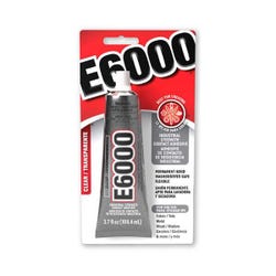Image for E6000 Industrial Strength Contact Adhesive Glue, Waterproof, 3.7 Ounces, Clear from School Specialty