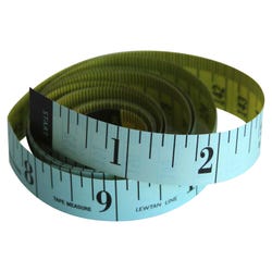 Dual Scale Tape Measure, Item Number 200-0437