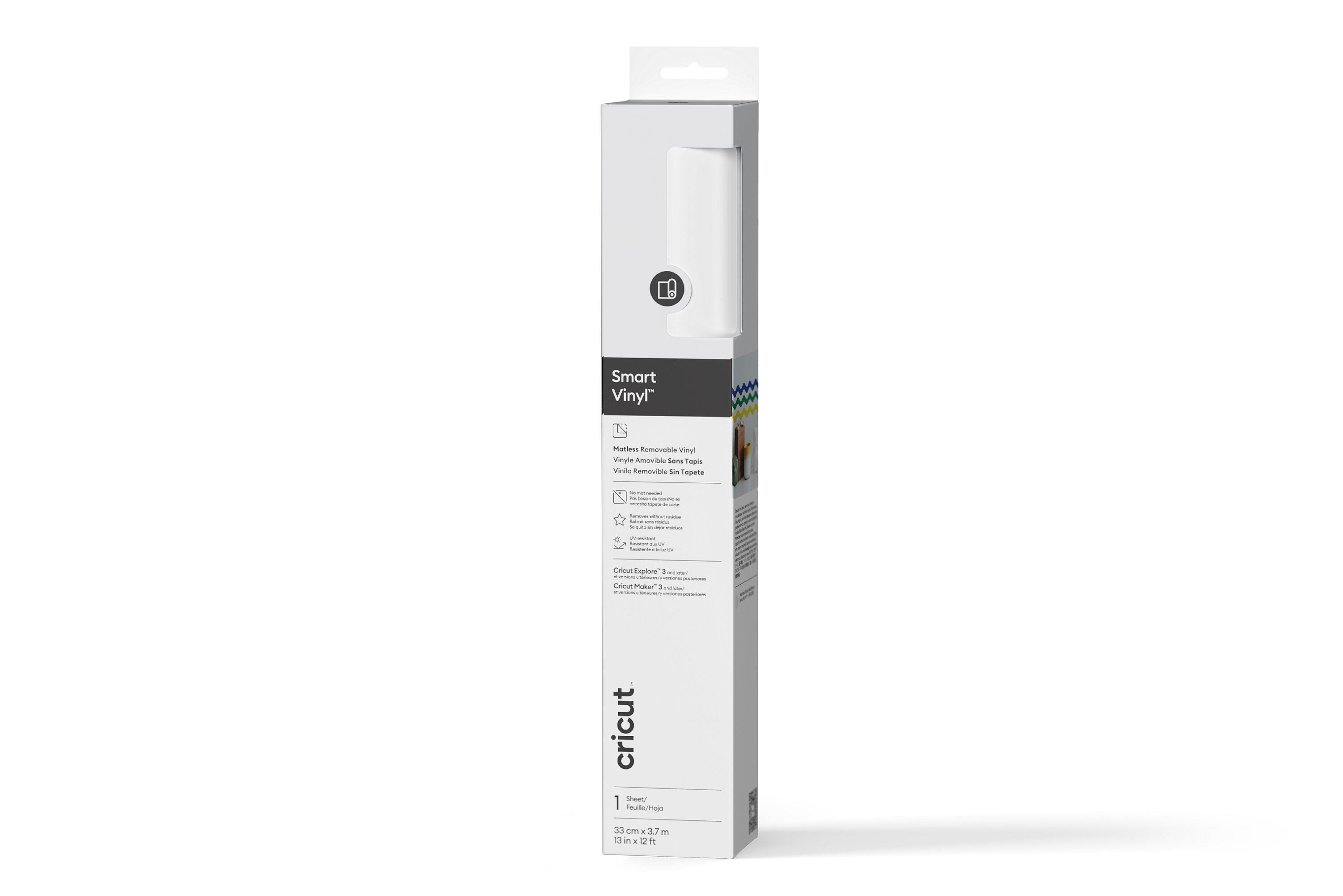 Cricut Smart Vinyl Matless Removable Vinyl, 12 Foot 2216944