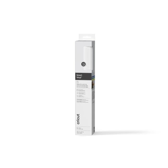 Cricut Removable Smart Vinyl, 13 Inches x 12 Feet, White