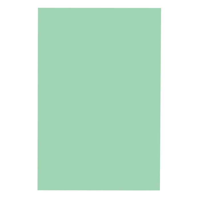 School Smart Folding Bristol Board, 12 x 18 Inches, Green, Pack of 100