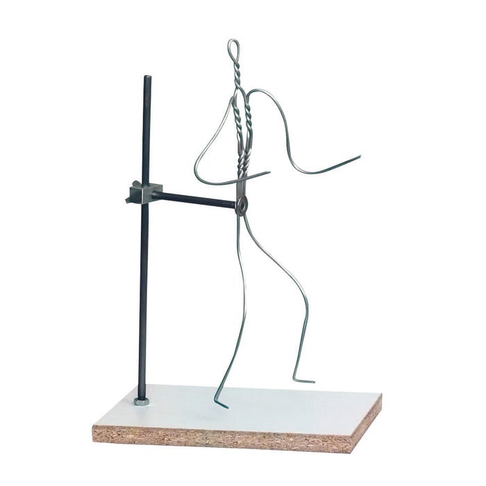 Jack Richeson Adjustable Armature Wire Figure, 15 Inches