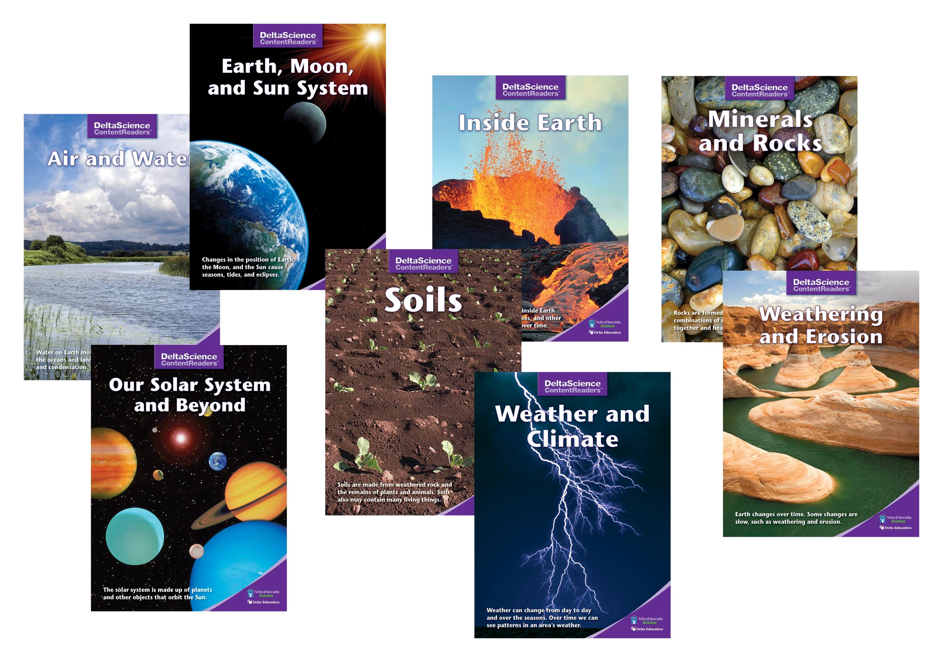 Delta Science Content Readers Earth Science Collection, Item Number 2116200