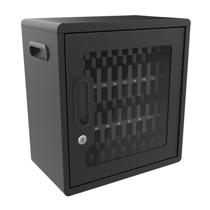 Luxor Cell Phone Locker without Wall-Mount Kit, Holds 32 Devices, 15 x 9 x 16 Inches