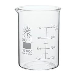 United Scientific Beakers, Low Form, Borosilicate Glass, 500ml 2089937