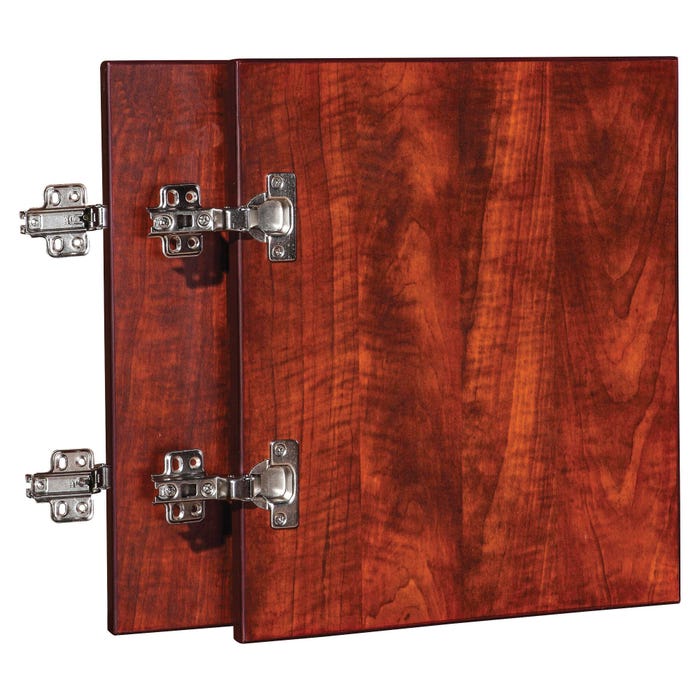 Lorell Essentials Cherry Wall Hutch Door Kit, 16-5/8 x 3/4 x 16 Inches, Cherry