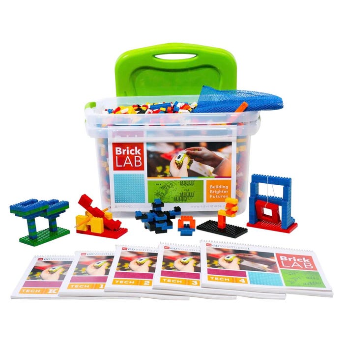 PSC Edventures BrickLAB Tech Ultimate Set, Grades K to 4