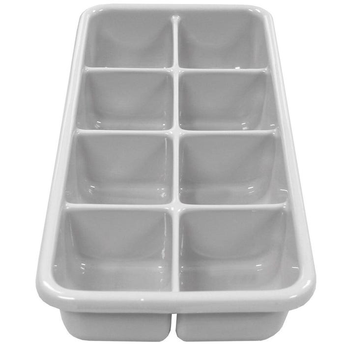 Shirley K's Storage Tray, 8 Compartment, 19 x 9-1/2 x 3-1/2 Inches, White