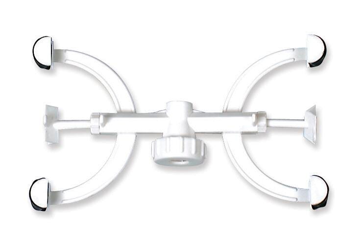 Frey Scientific Double Buret Clamp, Polyethylene, Item Number 581355