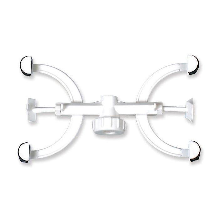 Frey Scientific Double Buret Clamp, Polyethylene