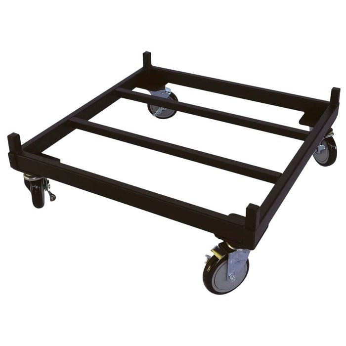 Skutt Kiln Rolling Stand, 24 W x 24 D x 8 H Inches, Each