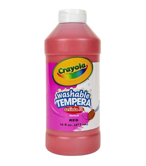 Tempera Paint, Item Number 007692