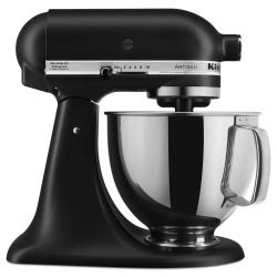 KitchenAid Artisan Series Tilt-Head Stand Mixer, 5 Quart, Black Matte